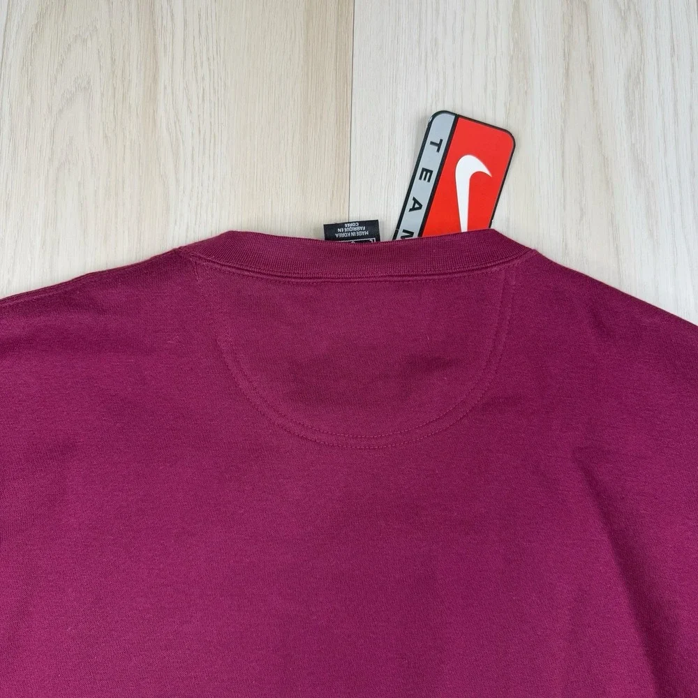 Vintage Nike Harvard University Center Swoosh Sweatshirt 90s Rare Mens Large NWT